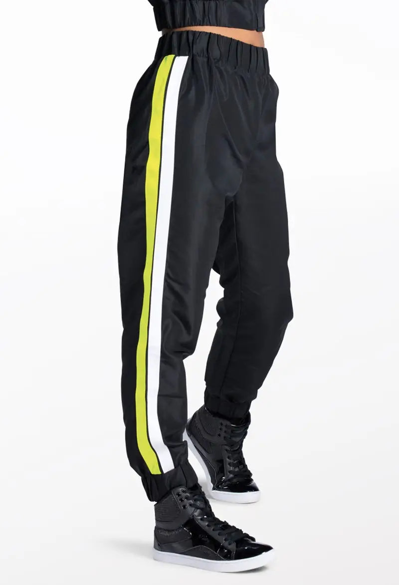Pre-Owned Pants Weissman AH12404 Small Adult Pink Hip Hop Costume Jogger