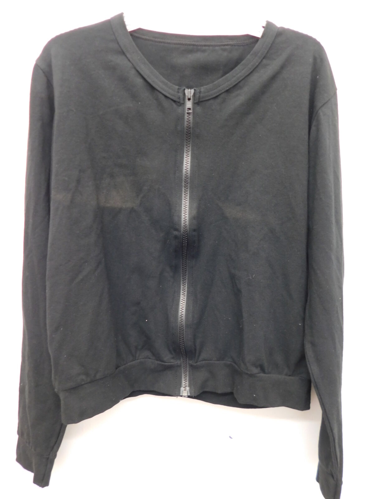 Pre-Owned Jacket Motionwear Large Adult Black Jazz Tap Ballet