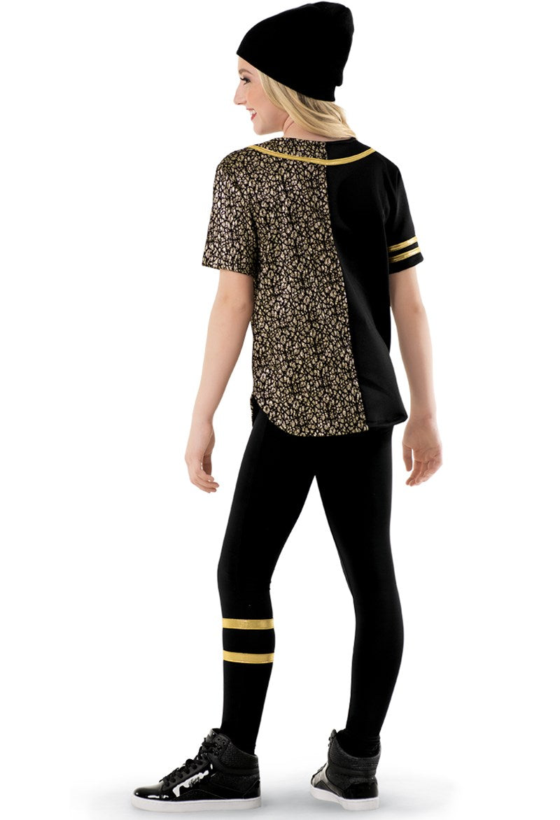Pre-Owned Costume Weissman  10085 Medium Adult Gold  Hip Hop