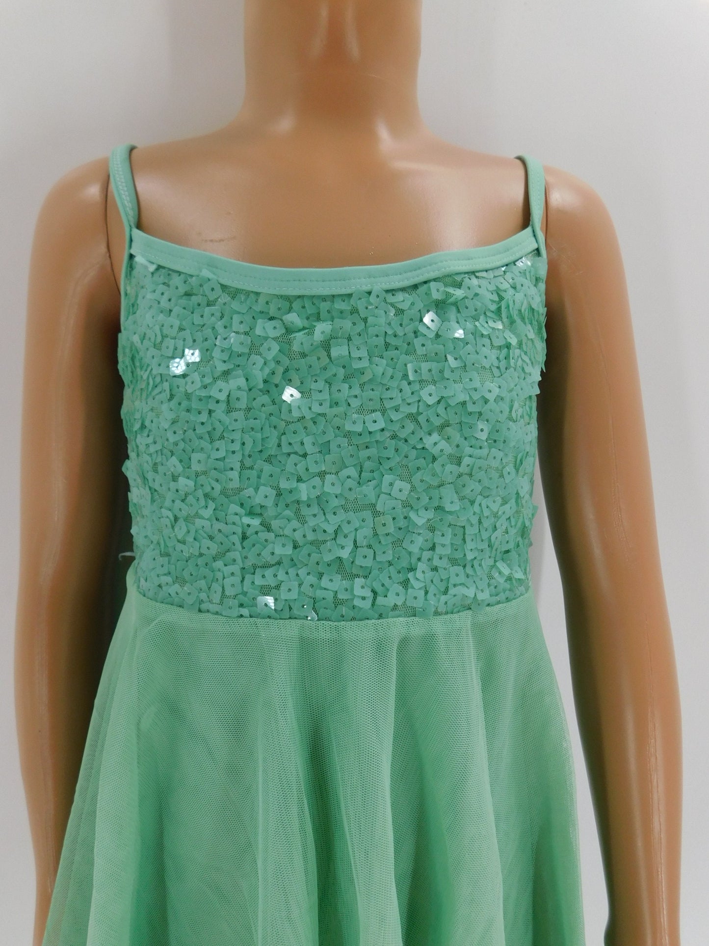 Pre-Owned Costume Double Platinum   Medium Child Mint Green  Contemporary