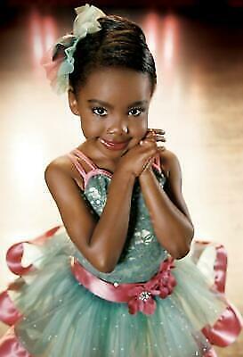 Pre-Owned Costume Weissman 10426 Intermediate Child Green Ballet