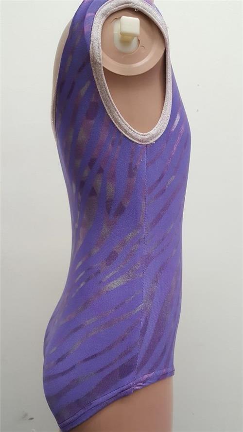 Pre-Owned Leotard Butterfly   Small Child Lavender  Gymnastics