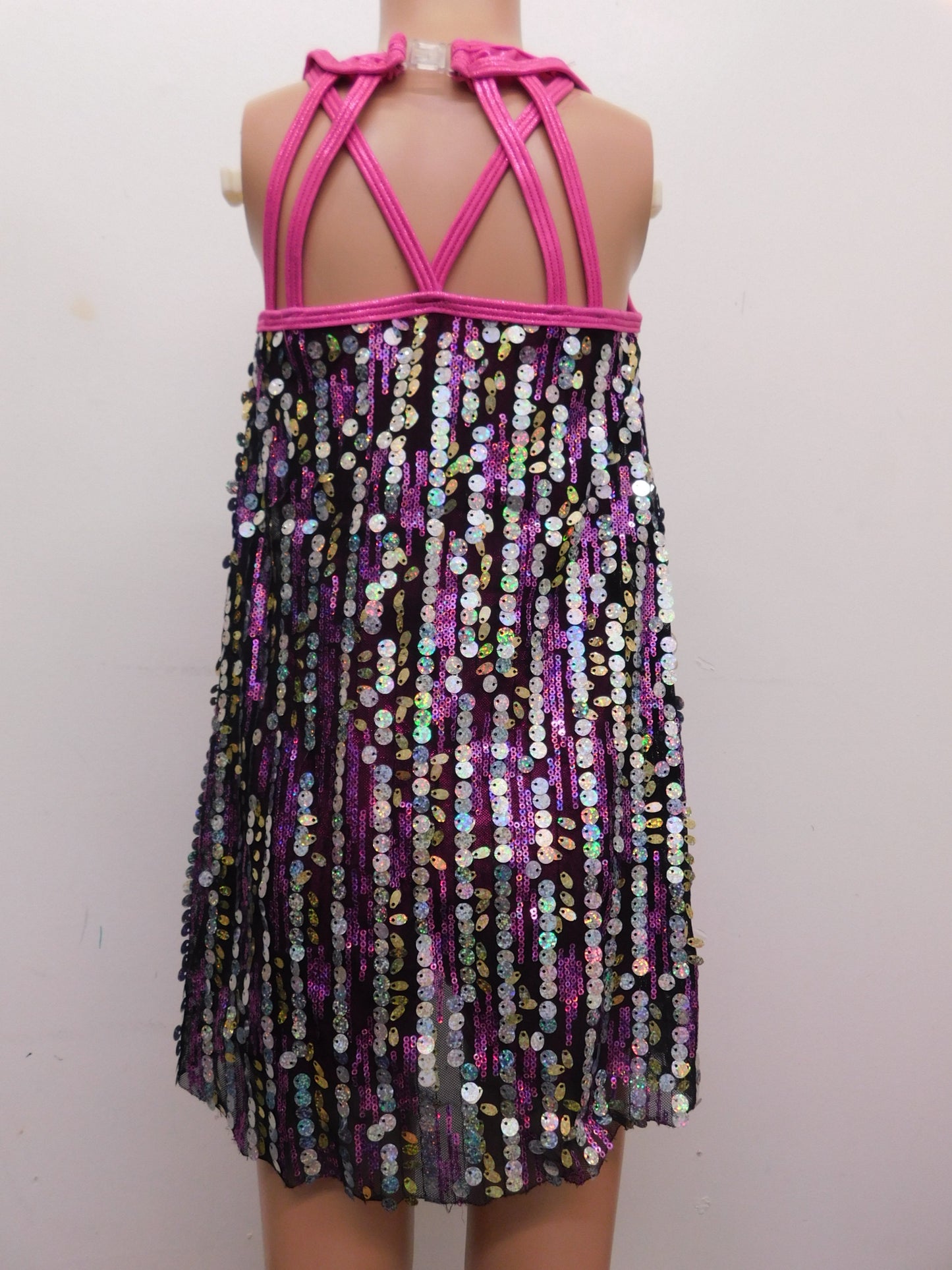 Pre-Owned Costume Curtain Call E2276 Medium Child Pink Jazz