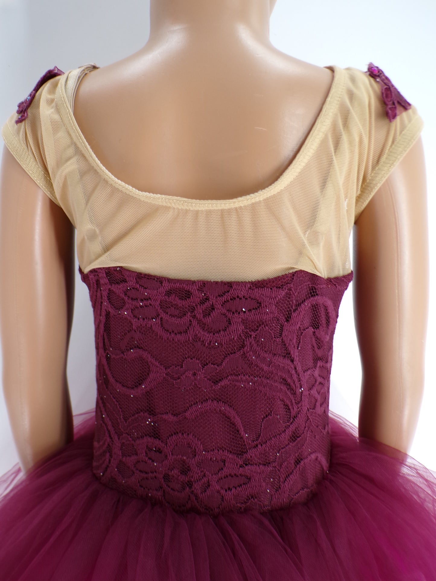 Pre-Owned Costume Gallery  20514 Medium Child Burgundy  Ballet