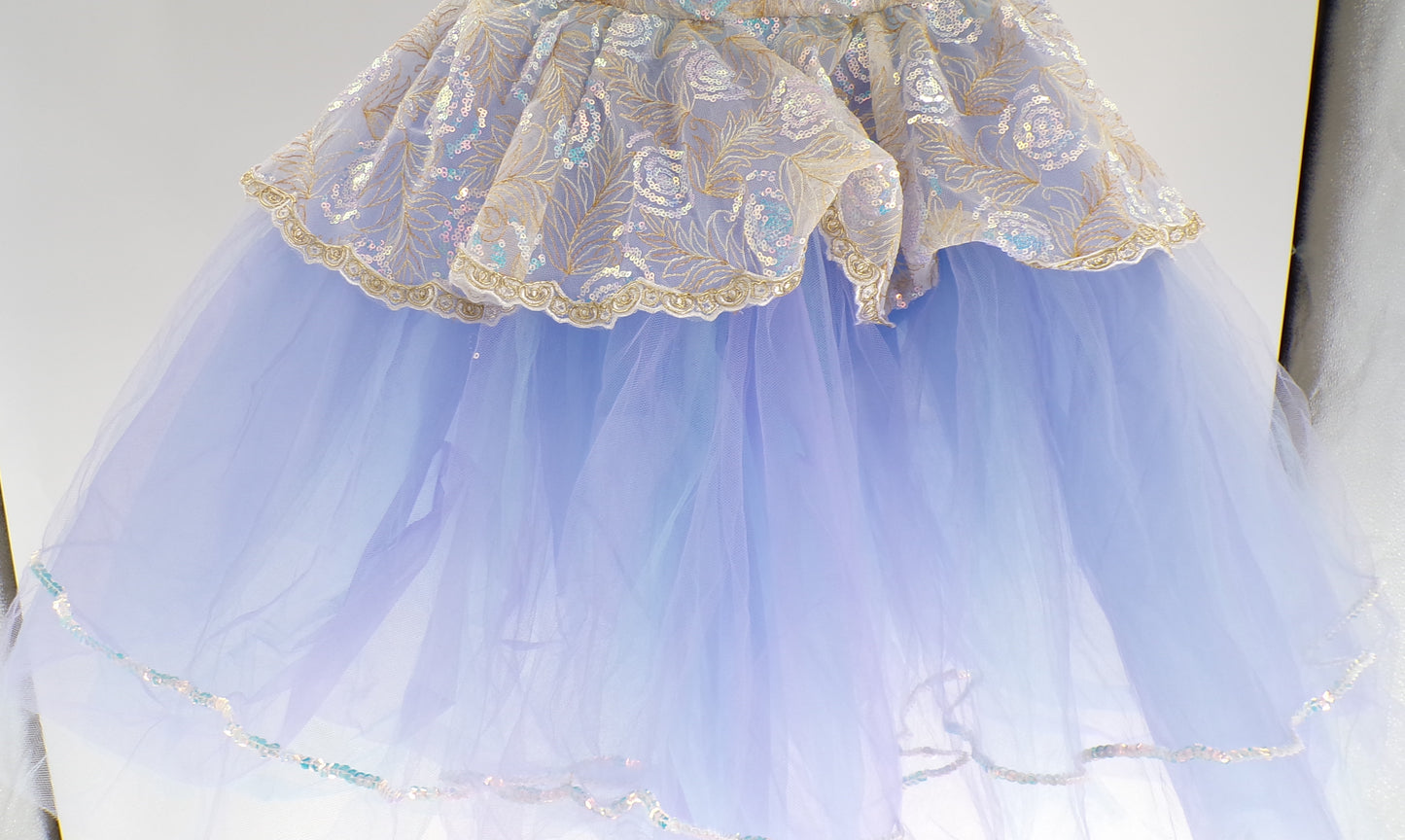 Pre-Owned Costume Unbranded   Large Child Lavender  Ballet