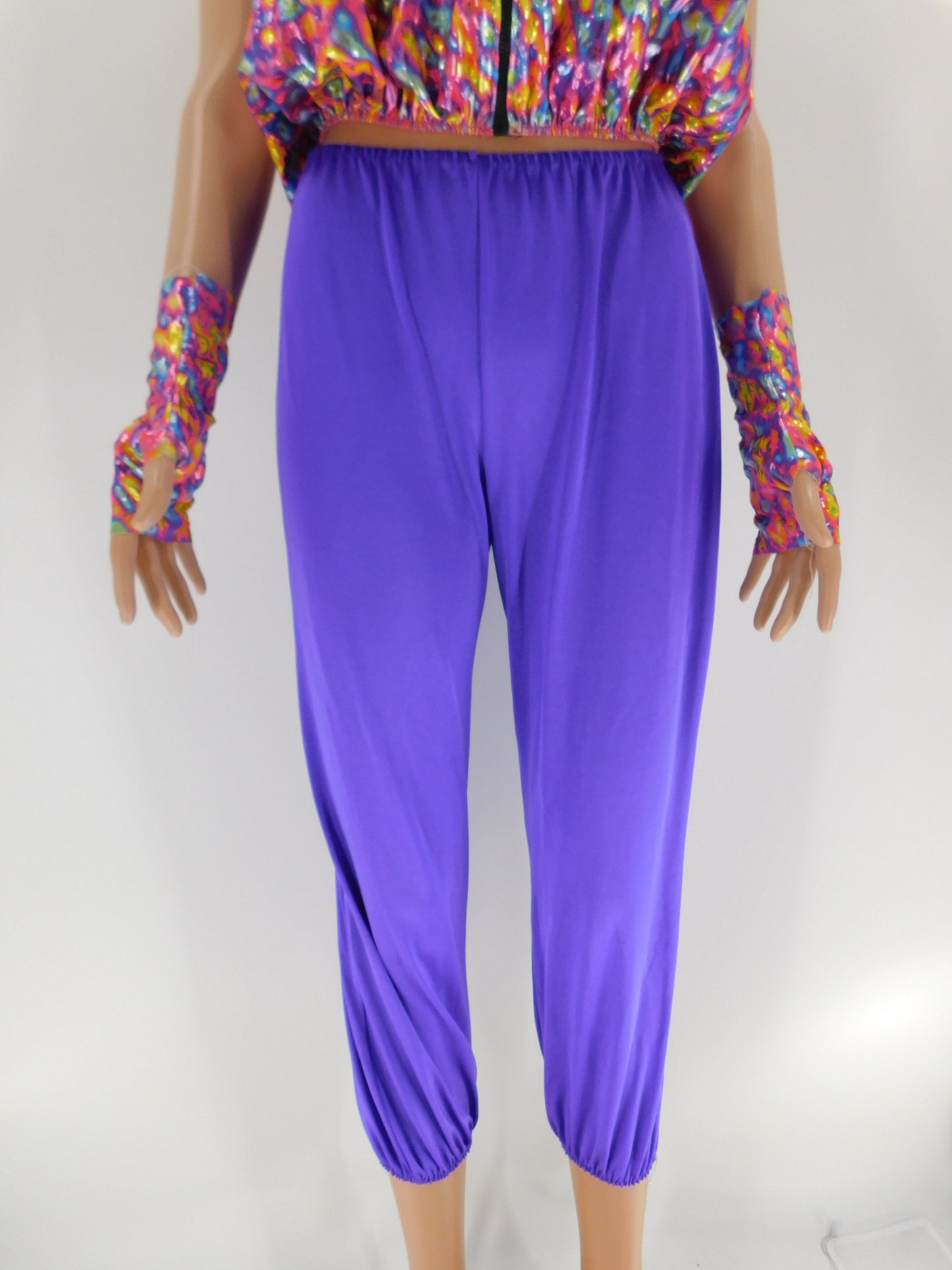Pre-Owned Costume Dansco   Medium Adult Purple  Jazz Hip Hop Tap