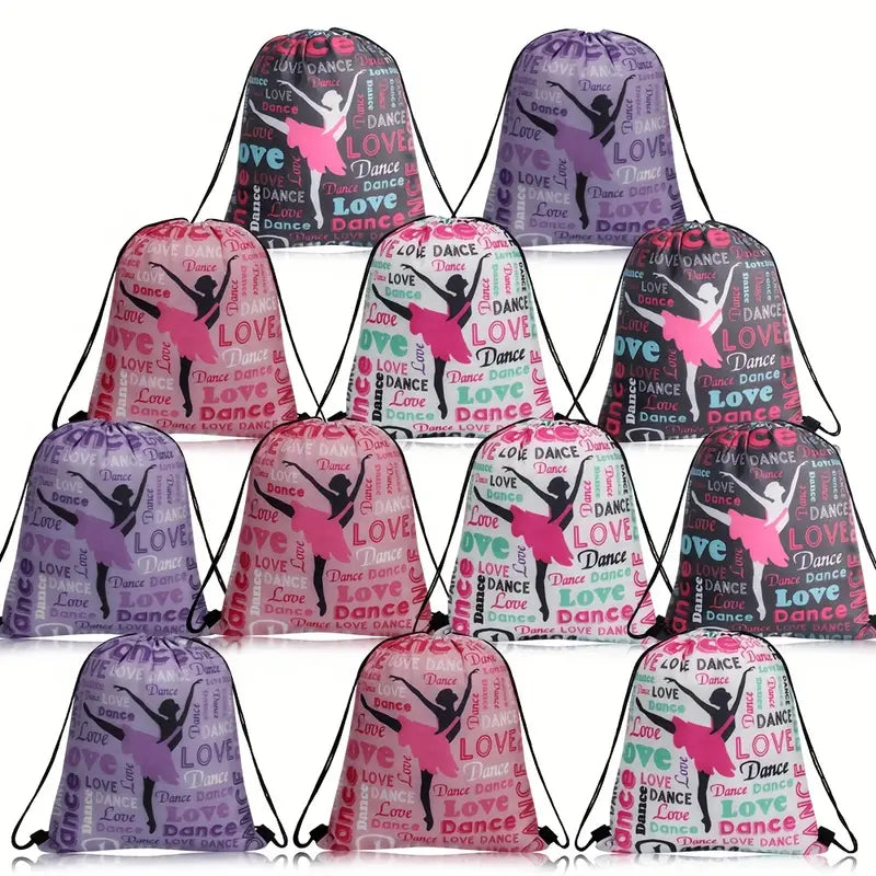 Dance Bag Drawstring Back pack