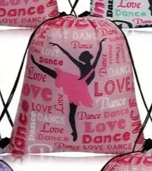 Dance Bag Drawstring Back pack