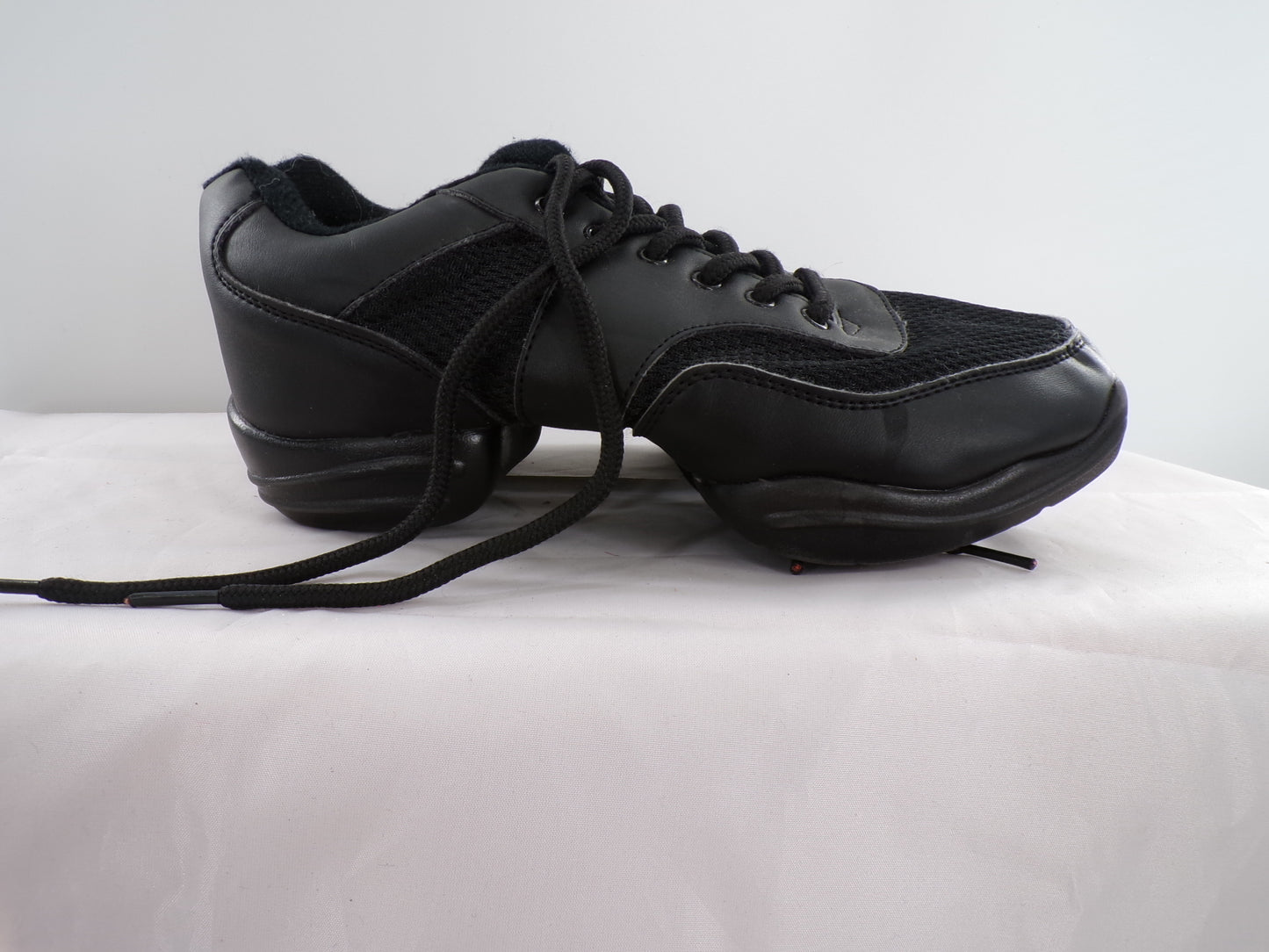 Pre-Owned Hip Hop Shoes Theatricals Adult 7M Leather Lace Up Split Sole