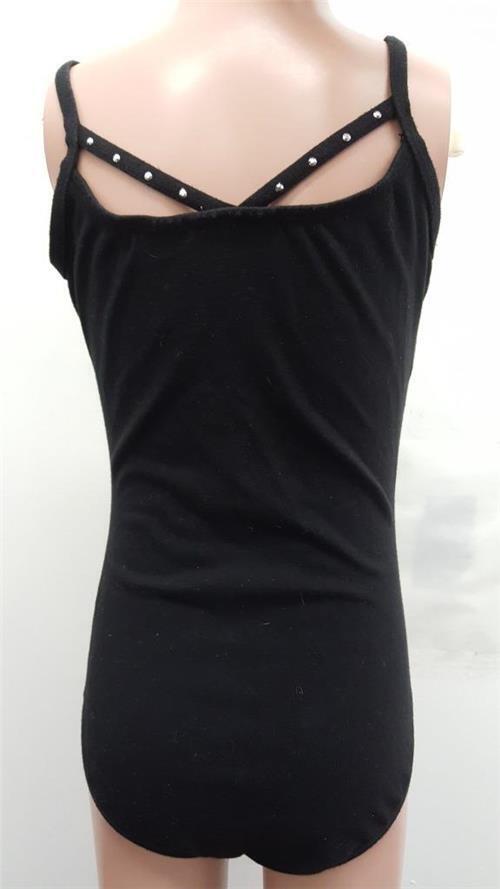 Pre-Owned Leotard Freestyle   Medium Child Black  Ballet