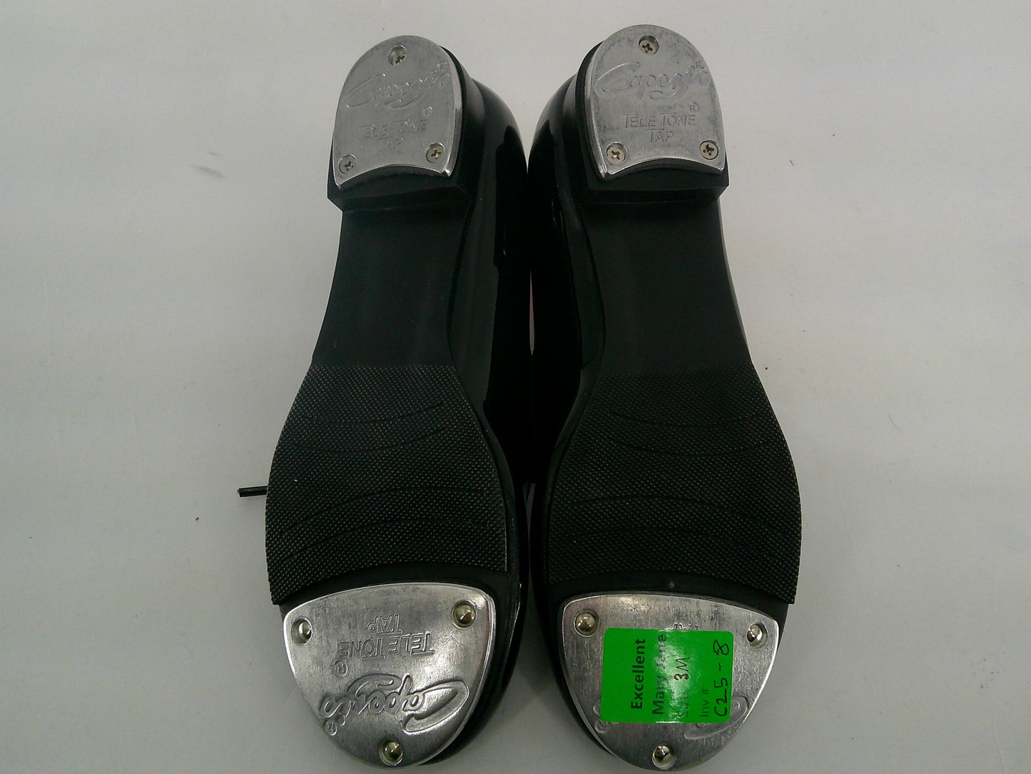 Pre-Owned Tap Shoes Capezio Big Kids 3M Tyette Man Made Elastic Student