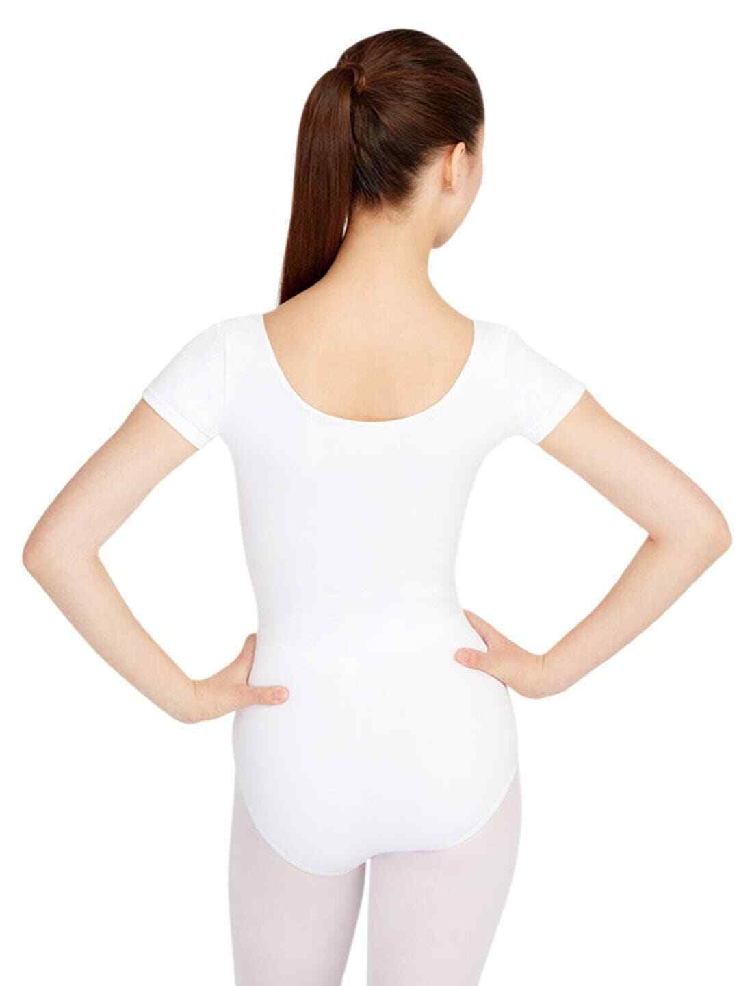 Pre-Owned Leotard Capezio  CC400 XS Adult White  Ballet