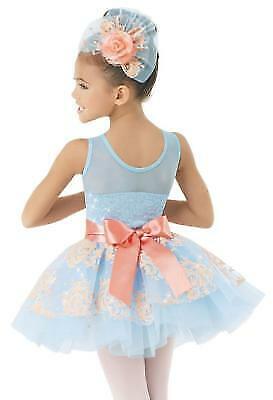 Pre-Owned Costume Weissman  9318 Medium Child Ballet Tutu Ballet YAGP Sequin