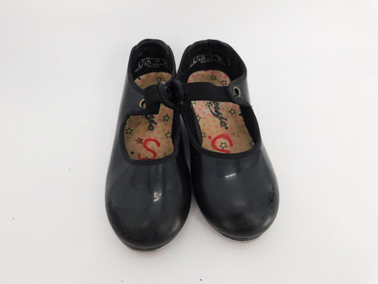 Pre-Owned Tap Shoes Capezio All Ages 9.5M Tyette Man Made Ribbon or Elastic Student