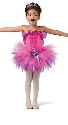 Pre-Owned Costume Costume Gallery 17116 XS Child Pink Ballet Sequin