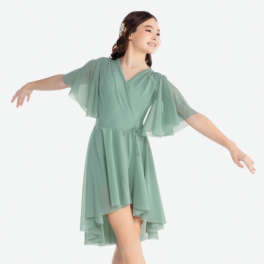Pre-Owned Costume Revolution  RC22724 Small Child Green Flowy Lyrical