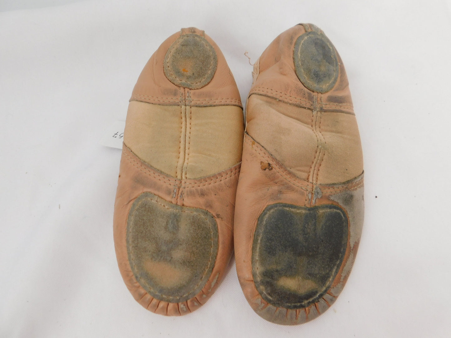 Pre-Owned Ballet Shoes Revolution Big Kid 2 Stretch Leather Single Strap Split Sole