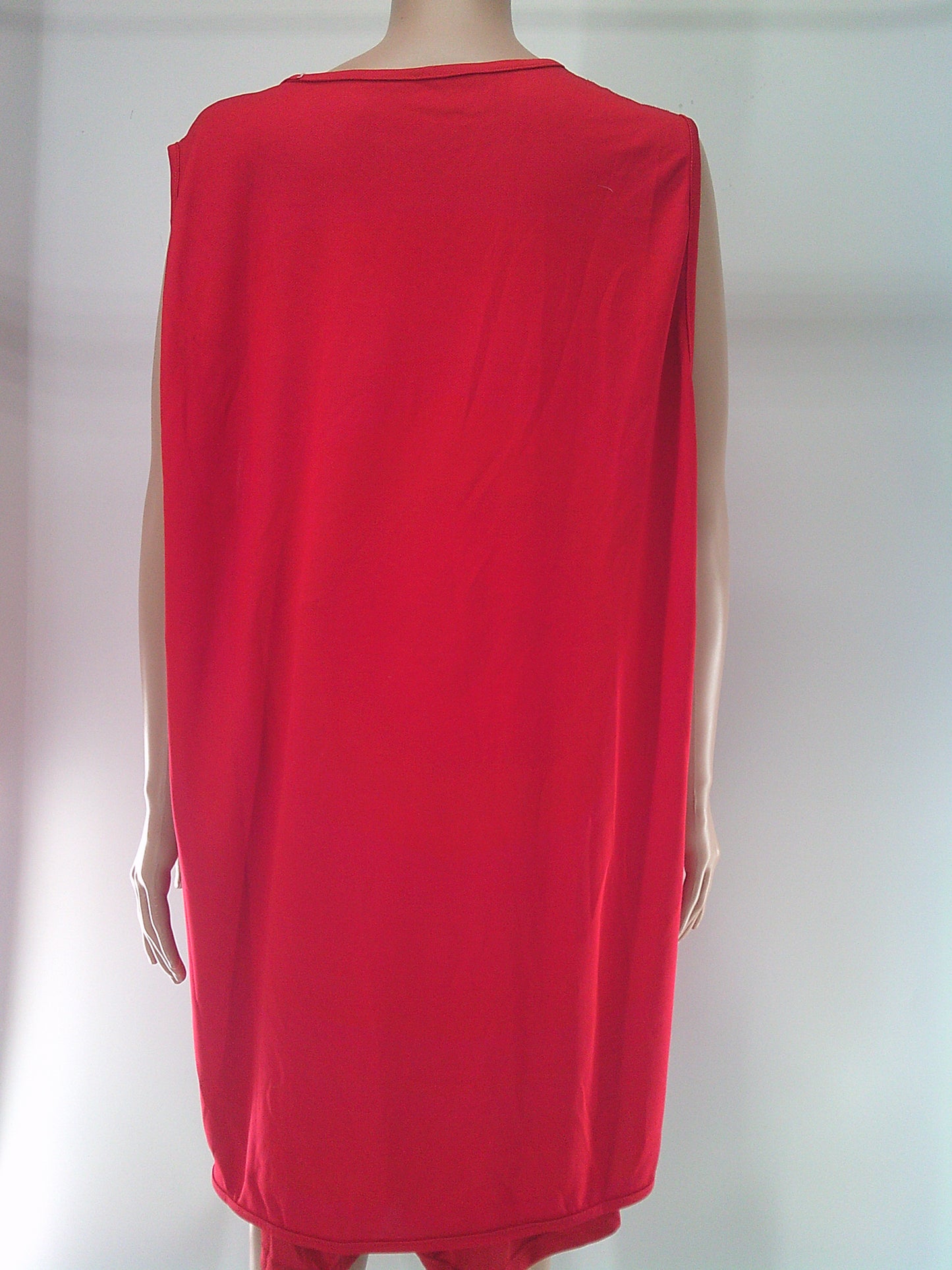 Pre-Owned Costume Unknown   XXL Adult Red Oversized Hip Hop Clogging  Basketball