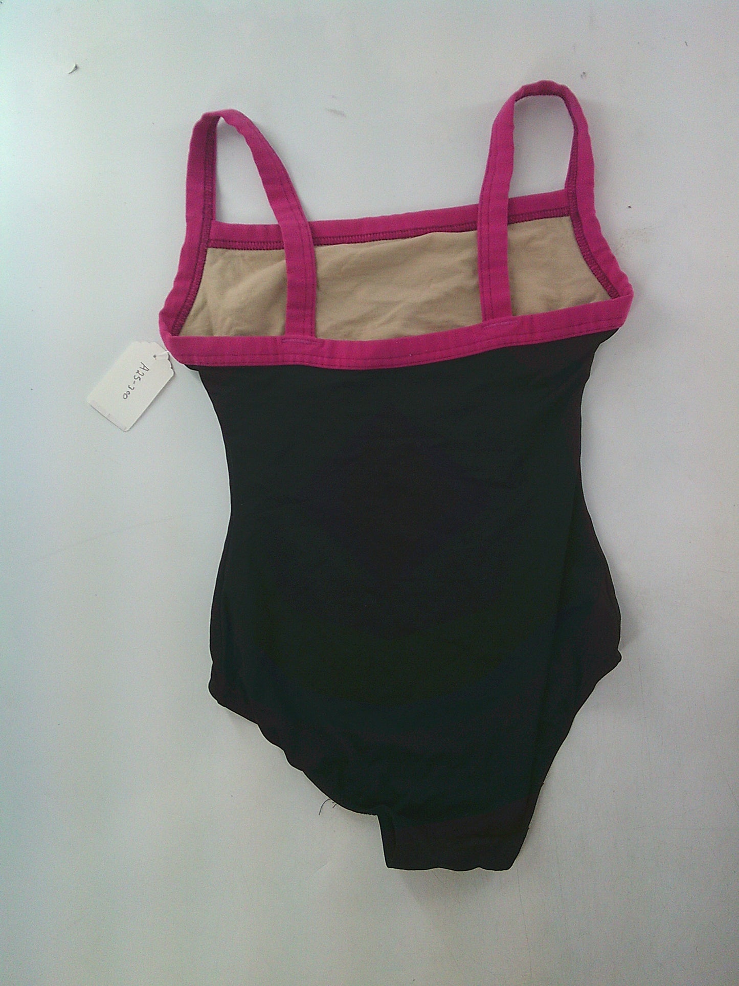 Pre-Owned Leotard Mirella   Medium Adult Black Pink  Ballet