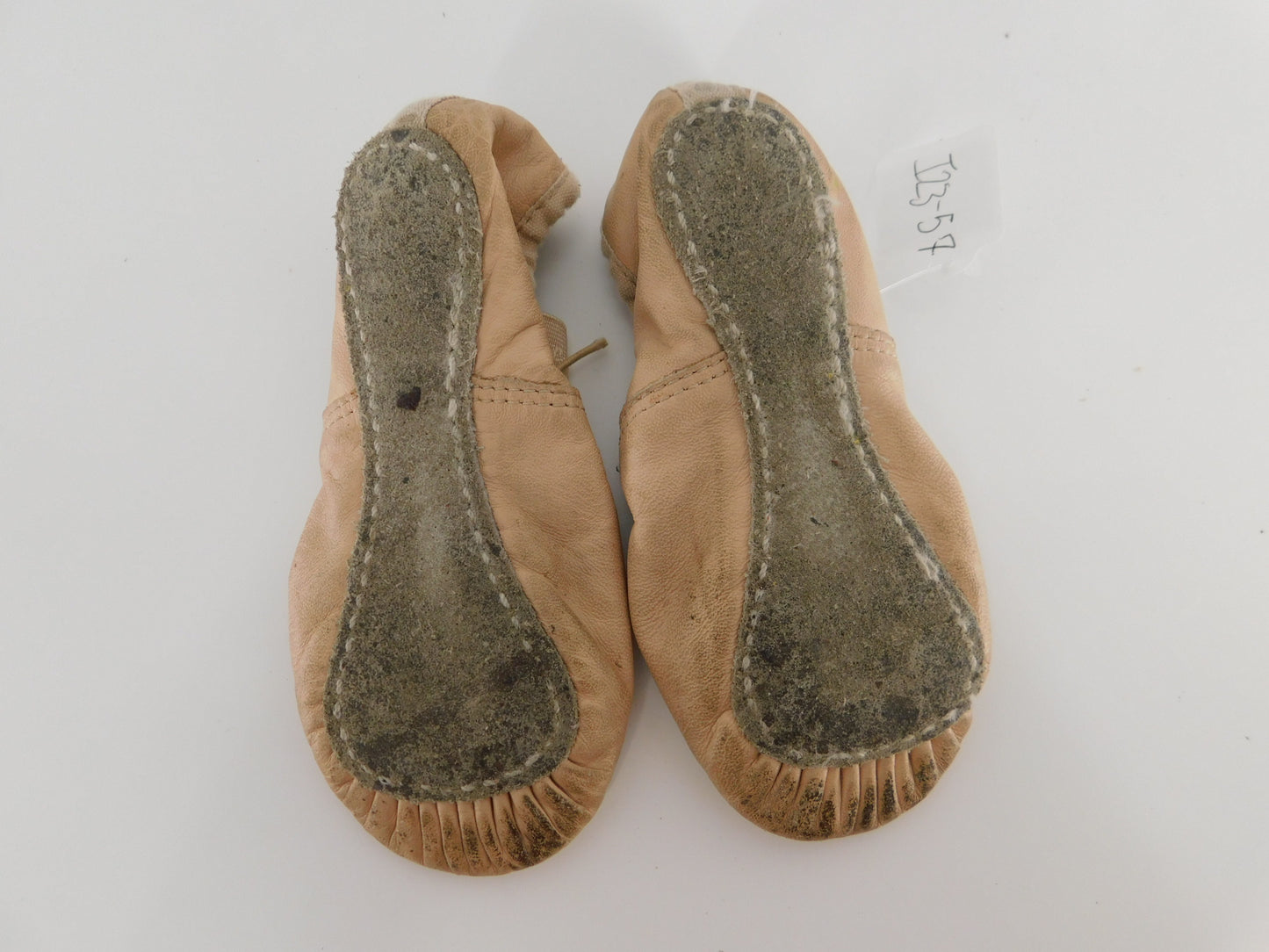 Pre-Owned Ballet Shoes Capezio Toddler 10M Leather Full Sole