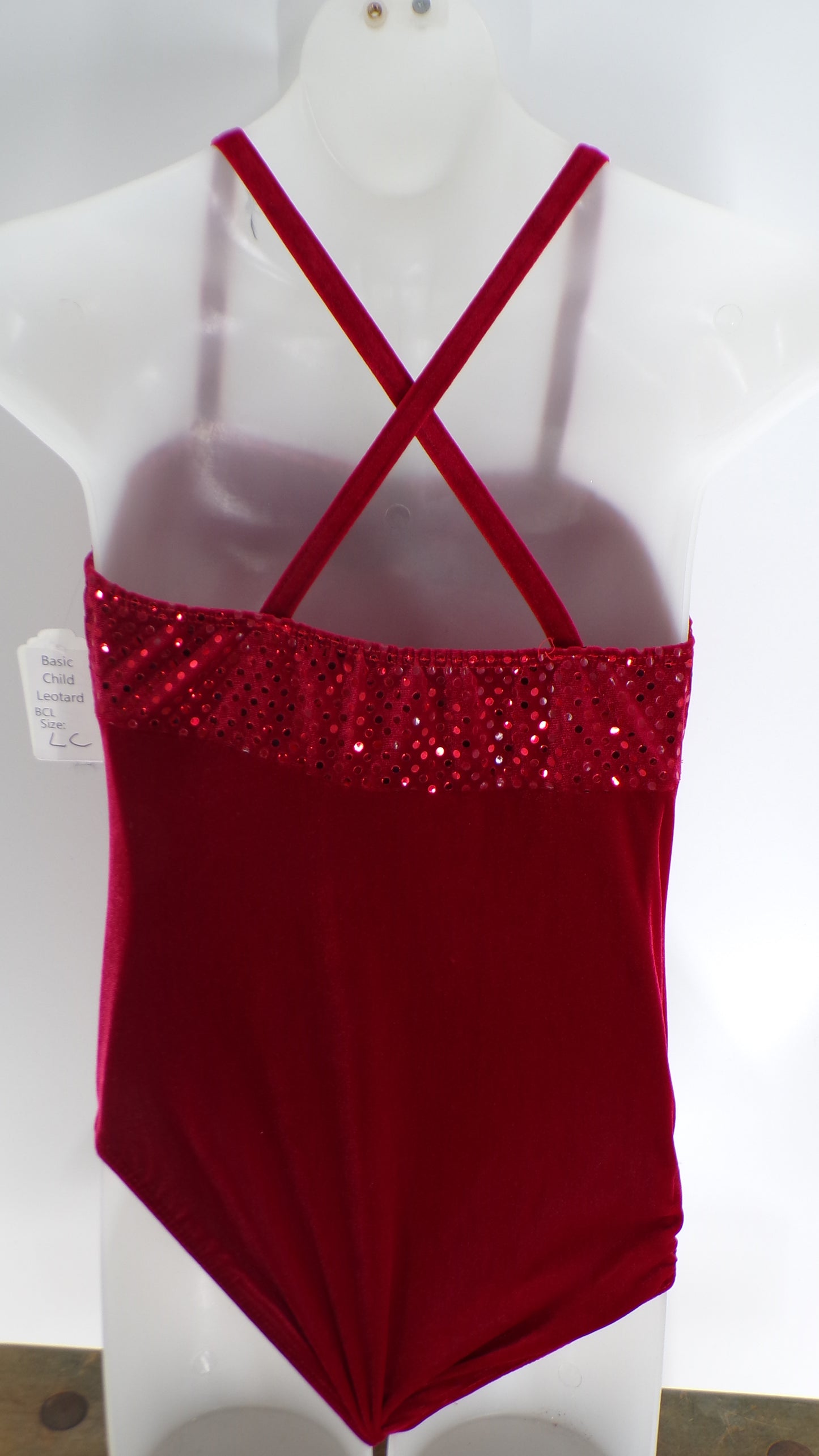 Pre-Owned Leotard Art Stone 29 Large Child Silver Ballet