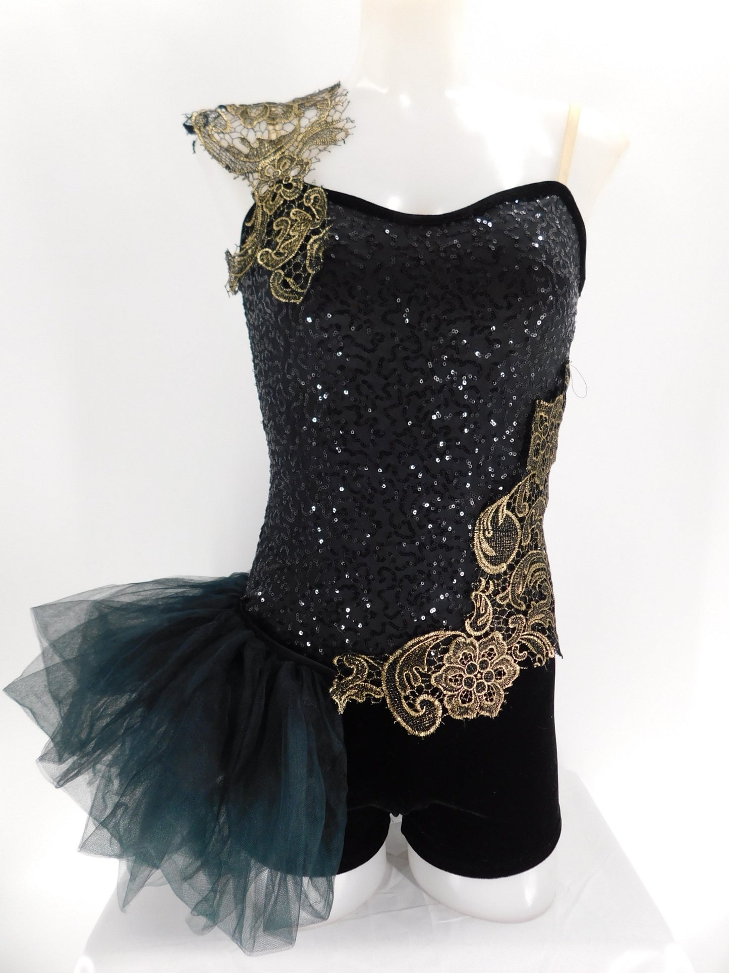 Pre-Owned Costume Weissman  6797 Medium Adult Gold  Jazz