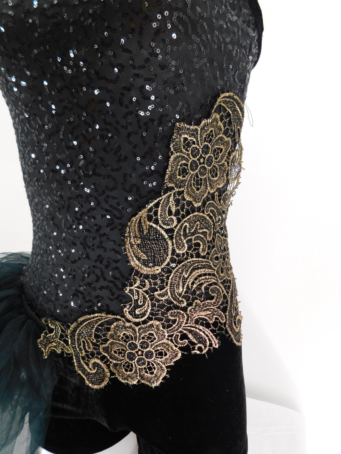 Pre-Owned Costume Weissman  6797 Medium Adult Gold  Jazz