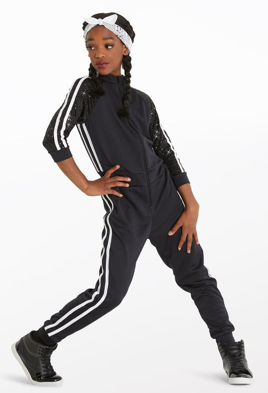Pre-Owned Costume Weissman  12120 Medium Adult Black  Hip Hop