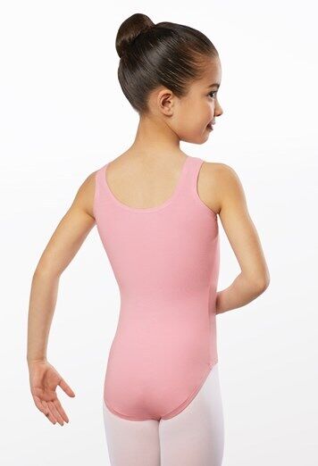 Pre-Owned Leotard Balera  CL1750 Intermediate Child Lt Pink  Ballet Tap Jazz