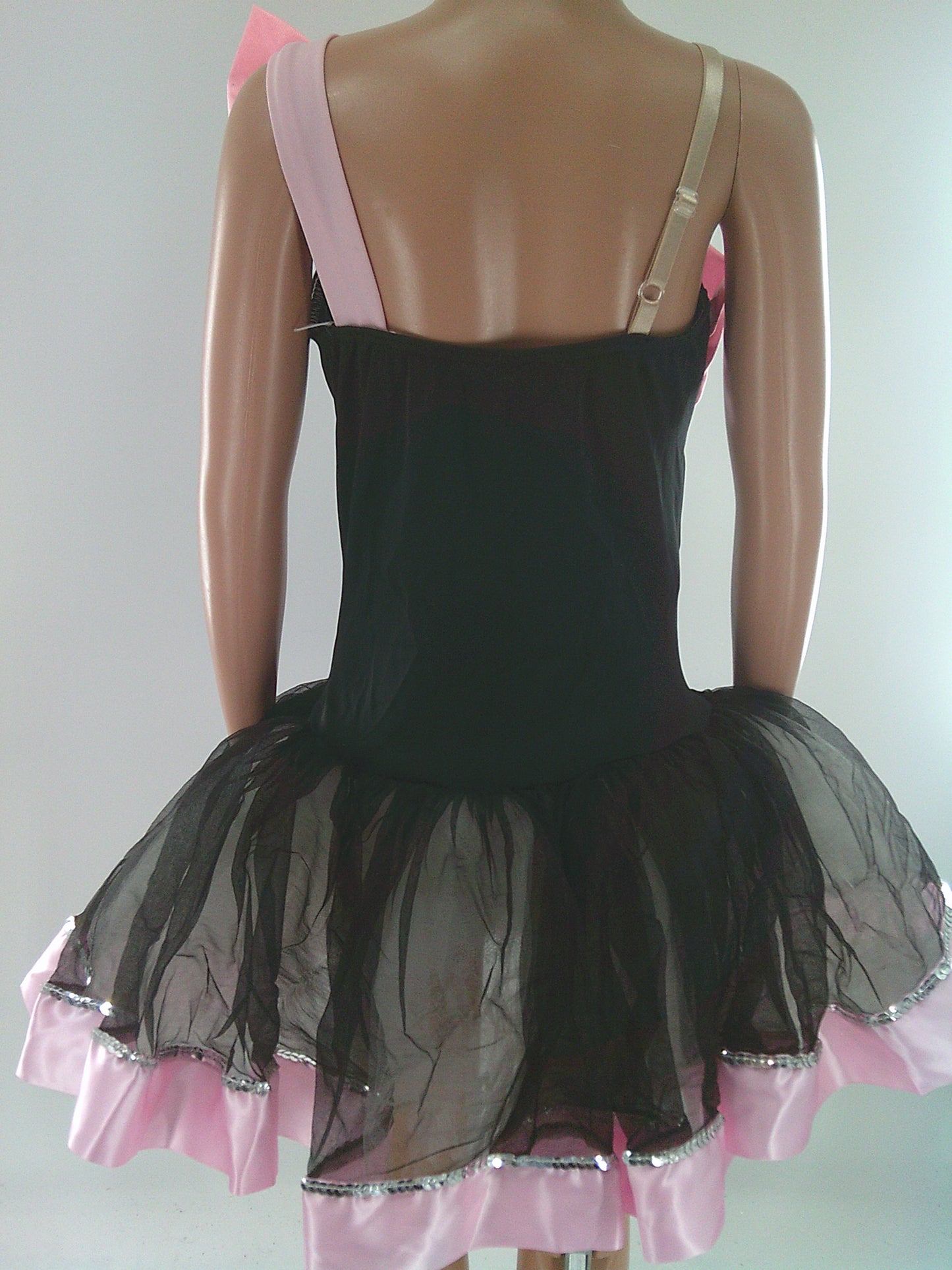 Pre-Owned Costume Weissman  5184 Medium Child Pink Tutu Ballet YAGP  Sequin