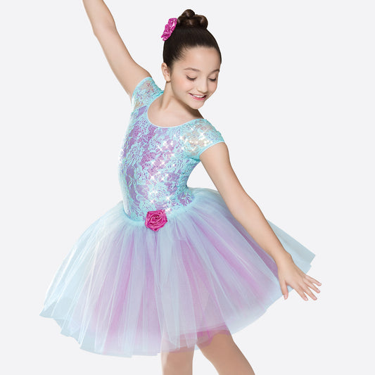 Pre-Owned Costume Revolution  RC18574 Small Child Mint Green  Ballet