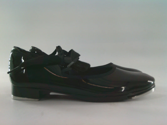 Pre-Owned Tap Shoes Capezio Big Kid 2.5M Tyette Man Made Elastic Student