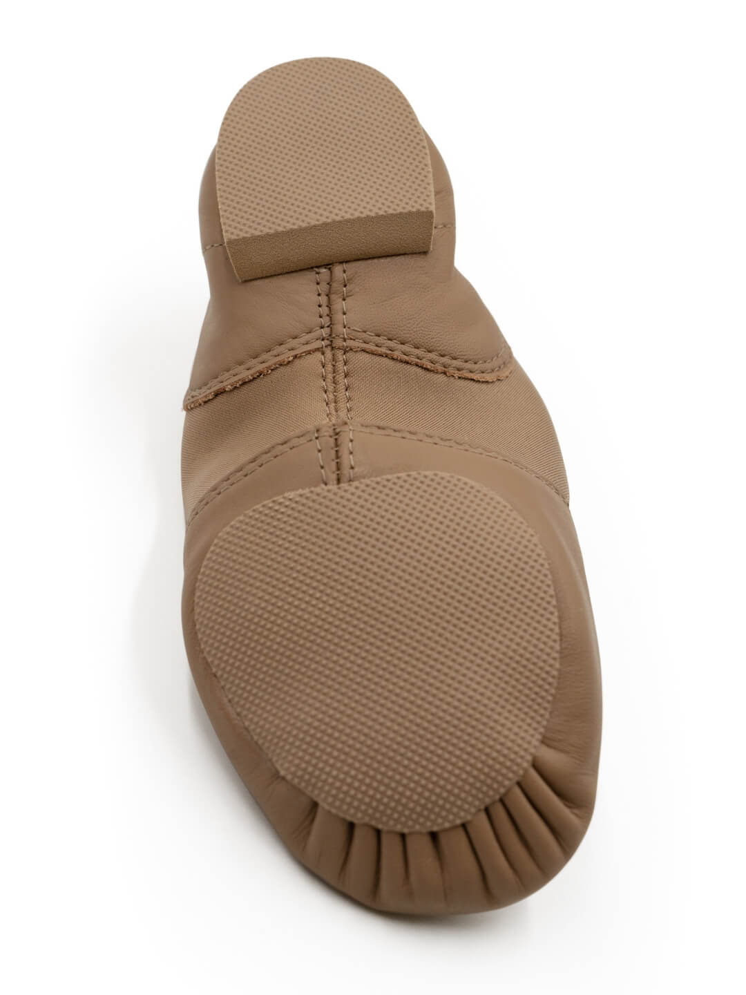 New Open Box Jazz Shoes Capezio Ej2 1.5W Child Side Elastic Leather Slip On Split Sole