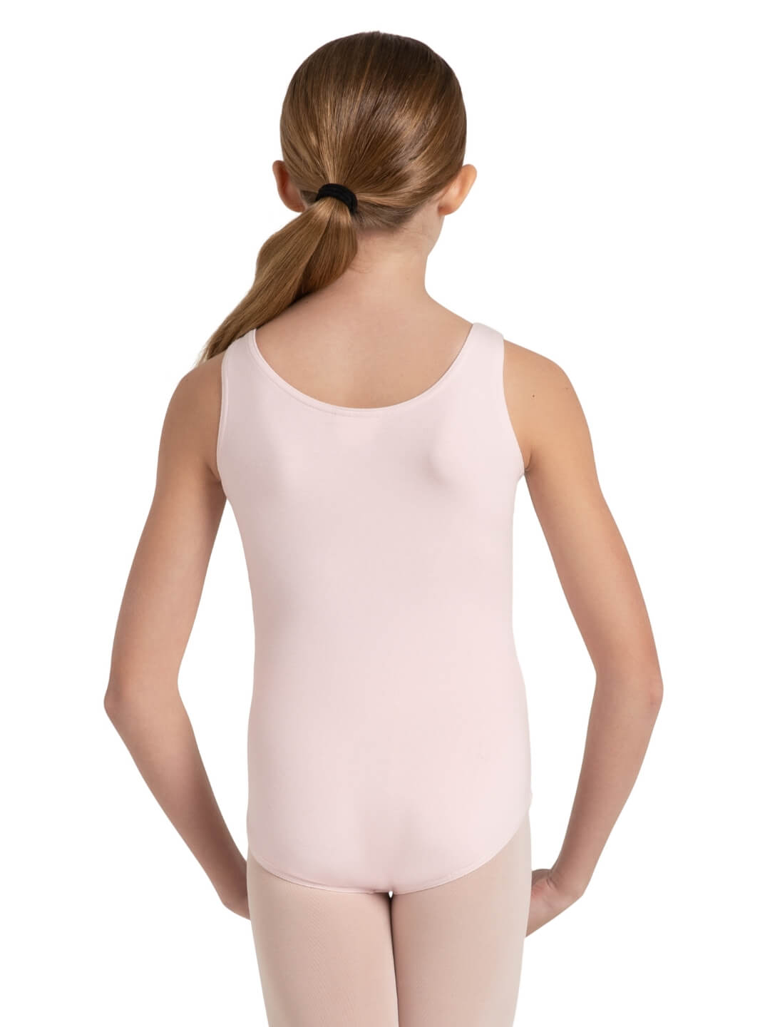 Pre-Owned Leotard Capezio CC200 Medium Child Lt Pink Ballet Jazz
