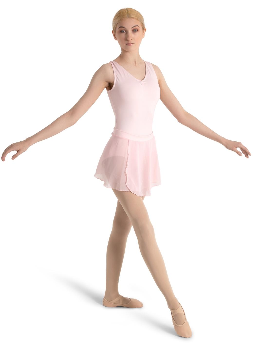 Pre-Owned Skirt Capezio SE1055W Large Adult Lt Pink Ballet Pointe