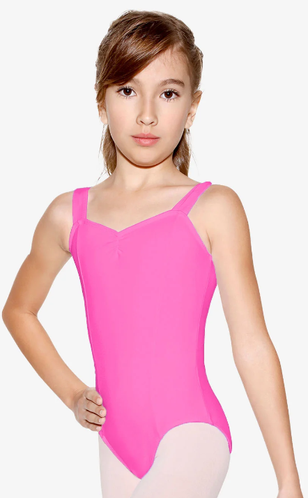 Pre-Owned Leotard So Danca  SL11 Medium Child Dark Pink  Ballet