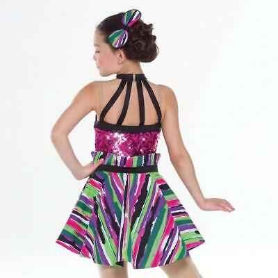 Pre-Owned Costume Revolution  RC17100 Large Child Pink Dress Jazz Sequin