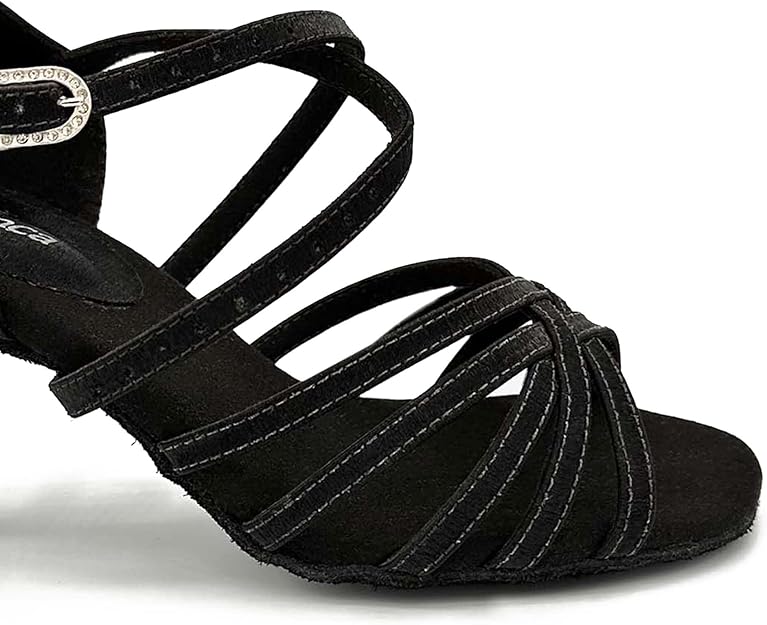 New Shoes Ballroom BL304 Cha Cha 3" Heel Vegan Lacey Schwimmer