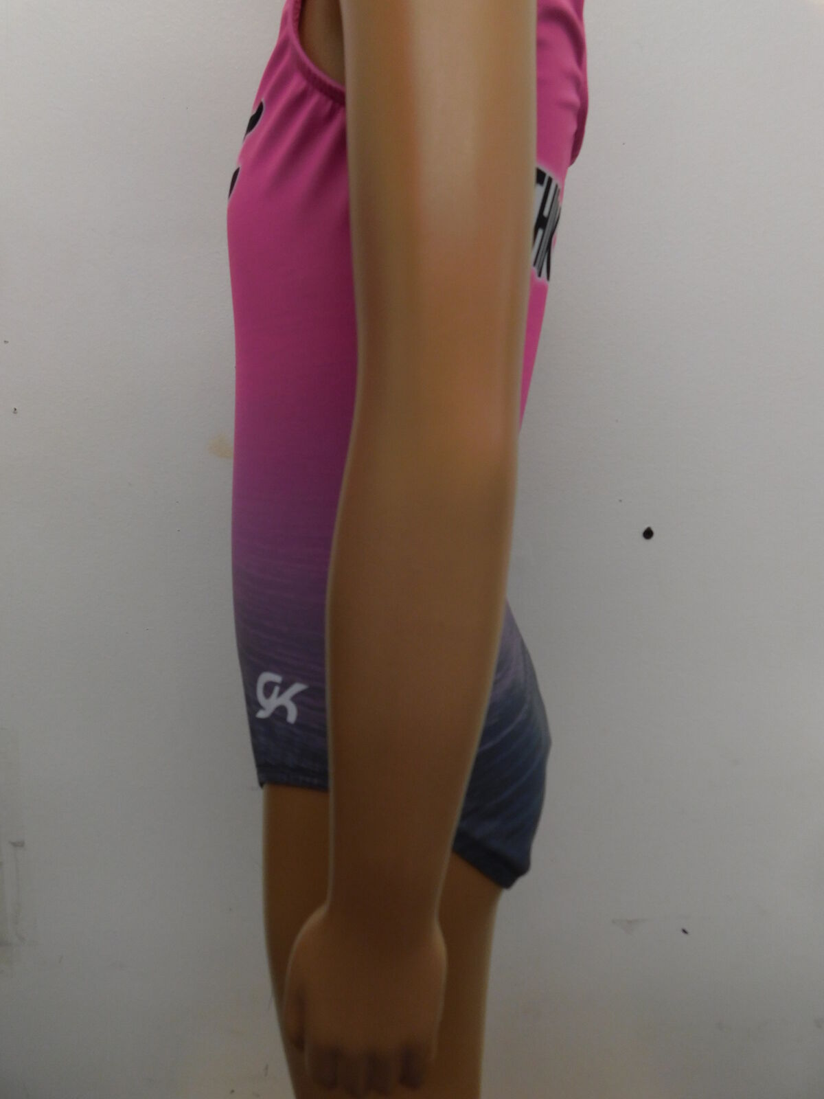 Pre-Owned Leotard Gk Sports Small Child Pink Gymnastics