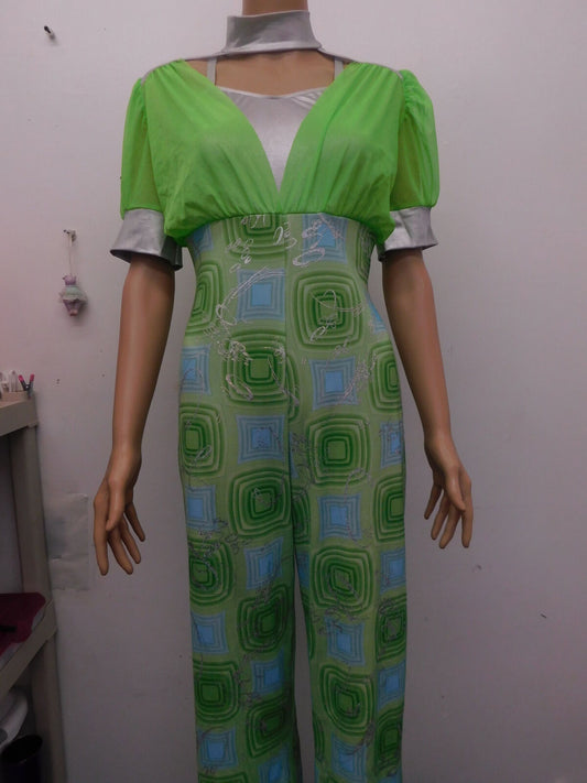 Pre-Owned Costume Unbranded   Medium Adult Lime Green  Jazz