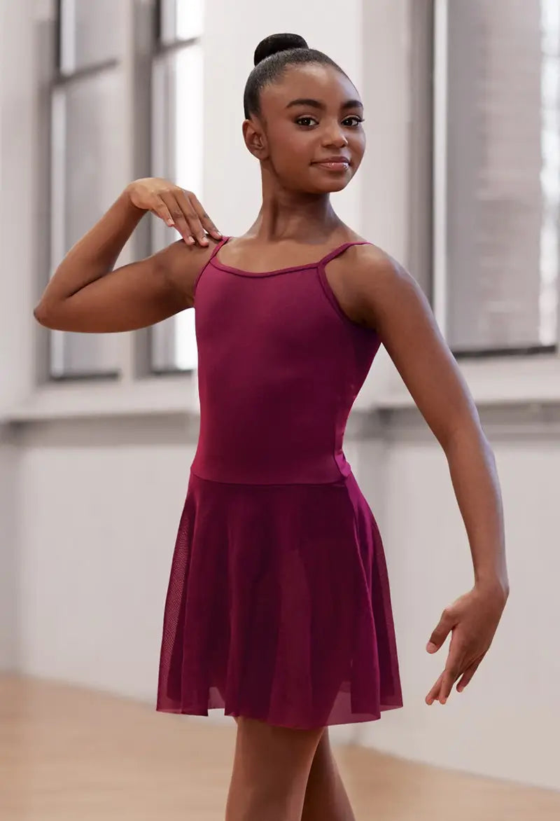 Pre-Owned Leotard Dress Leotard Adult Burgundy Weissman D12071 Jazz Contemporary