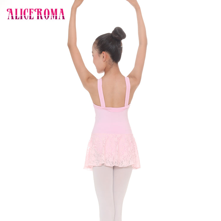 Pre-Owned Leotard Dress Alice Roma  A313 Small Child Black  Ballet