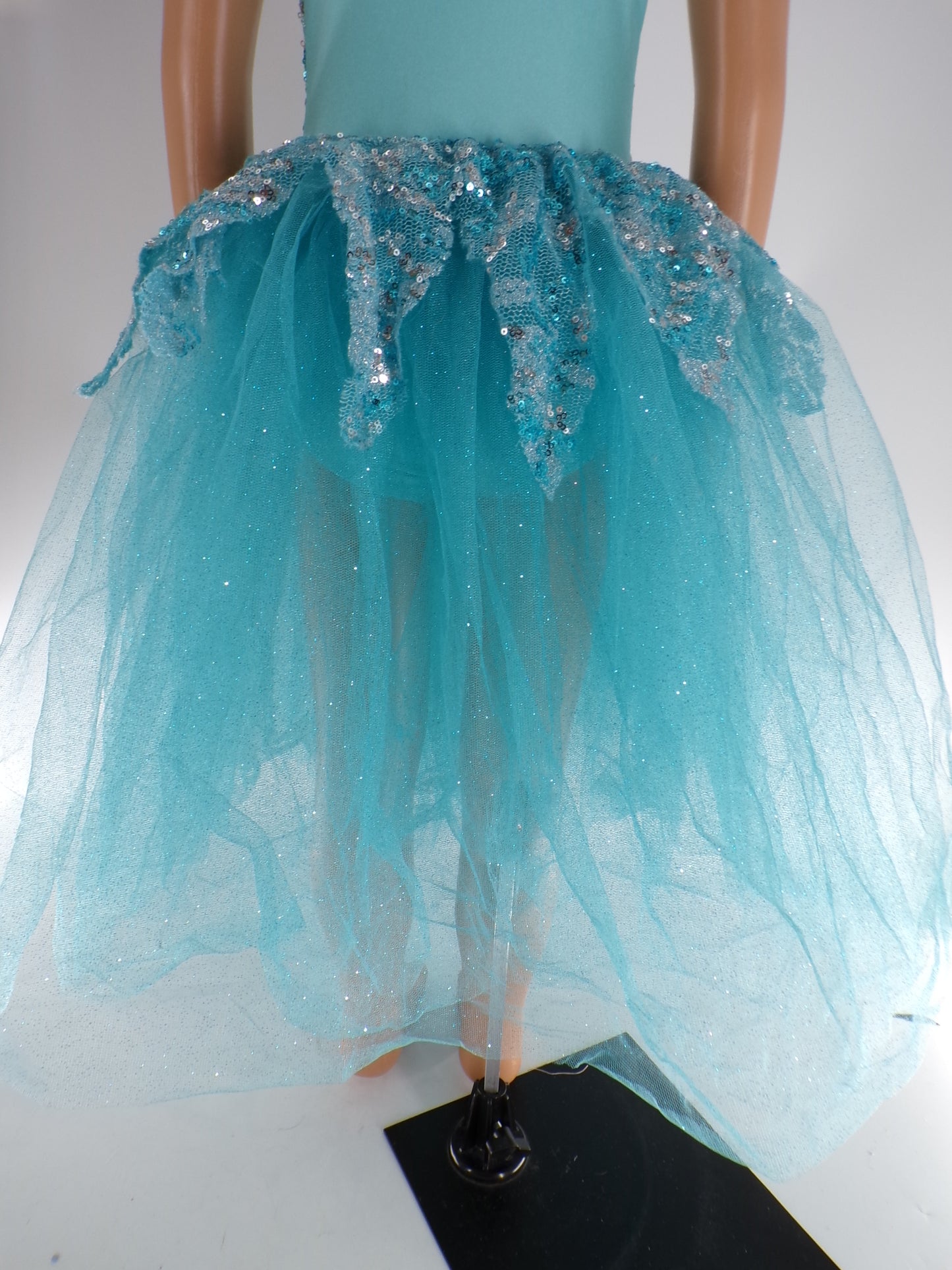Pre-Owned Costume Revolution  236 Small Child Aqua  Ballet Sequins Nutcracker