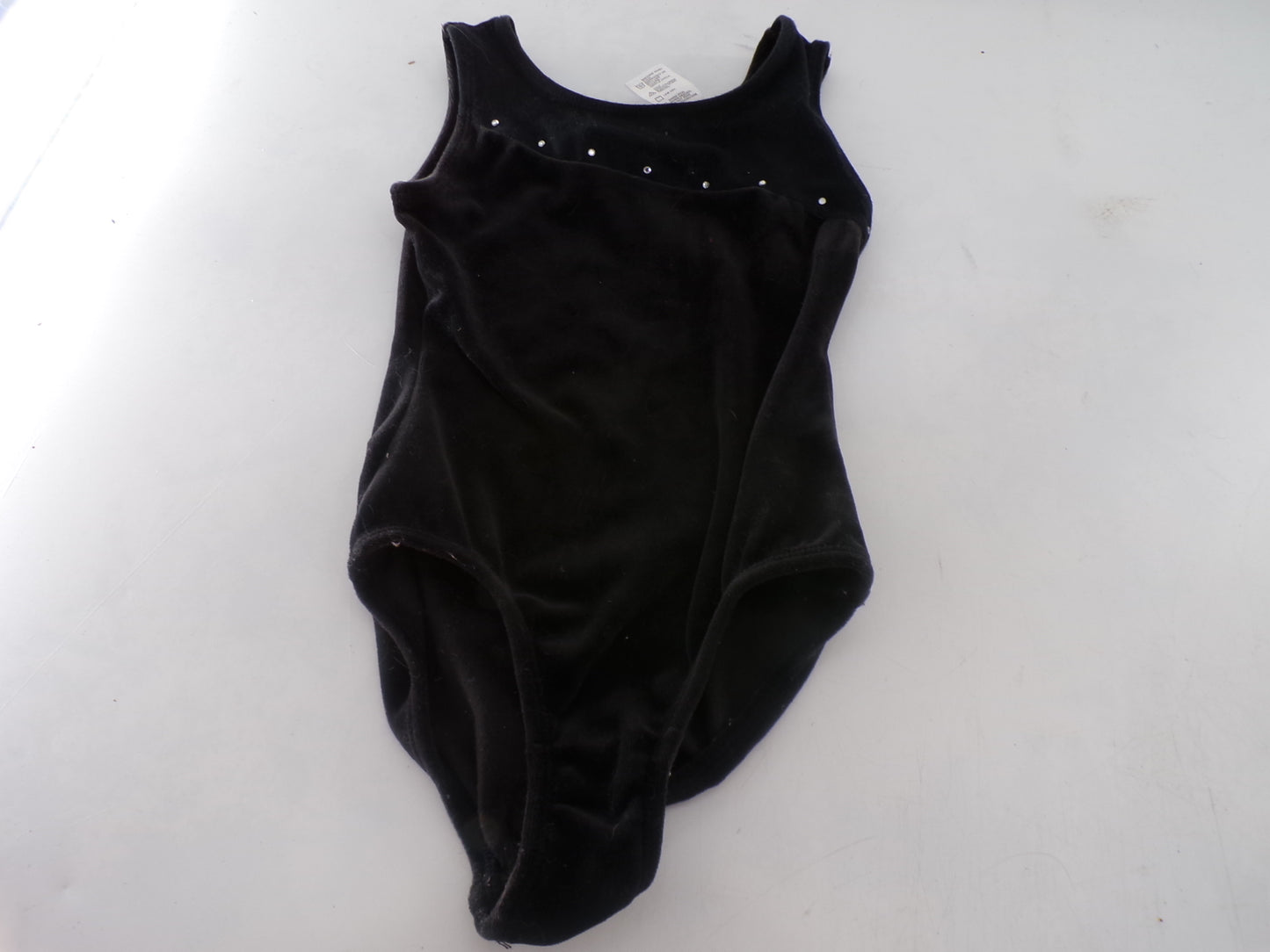 Pre-Owned Leotard Freestyle   Small Child Black  Gymnastics Acro