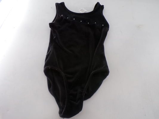 Pre-Owned Leotard Freestyle   Small Child Black  Gymnastics Acro