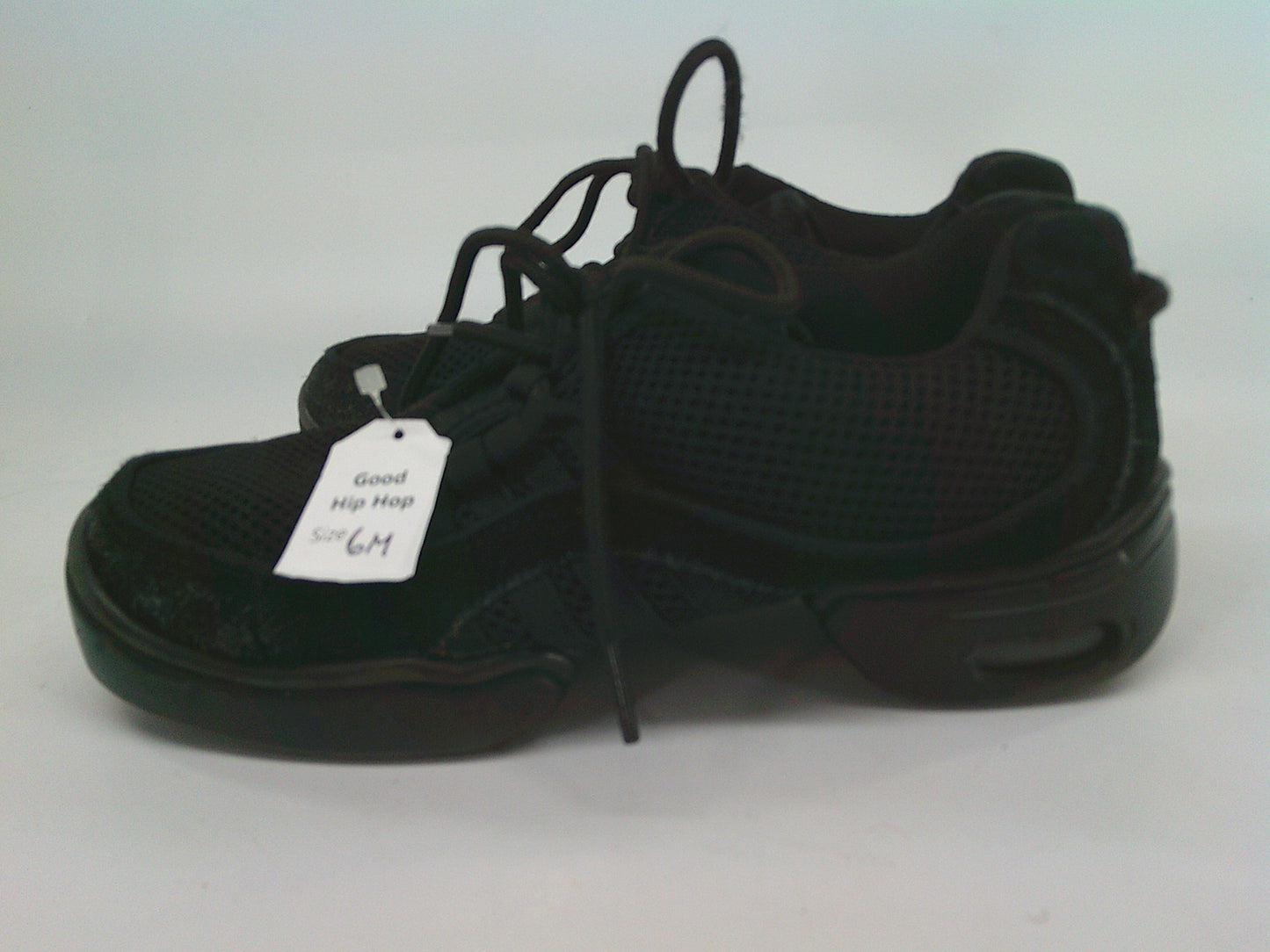 Pre-Owned Jazz Hip Hop Shoes Revolution Adult 6M Suede Mesh Split Sole