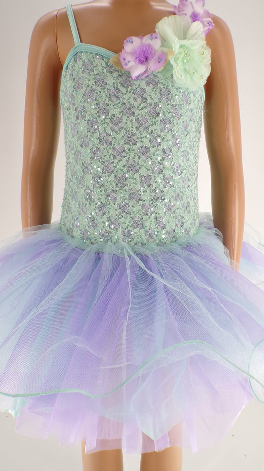 Pre-Owned Costume Curtain Call  E1604 Small Child Lavender  Ballet