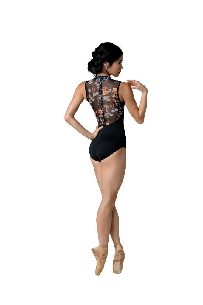 New Leotard DANZNMOTION 22111A Large Adult  Black  Modern