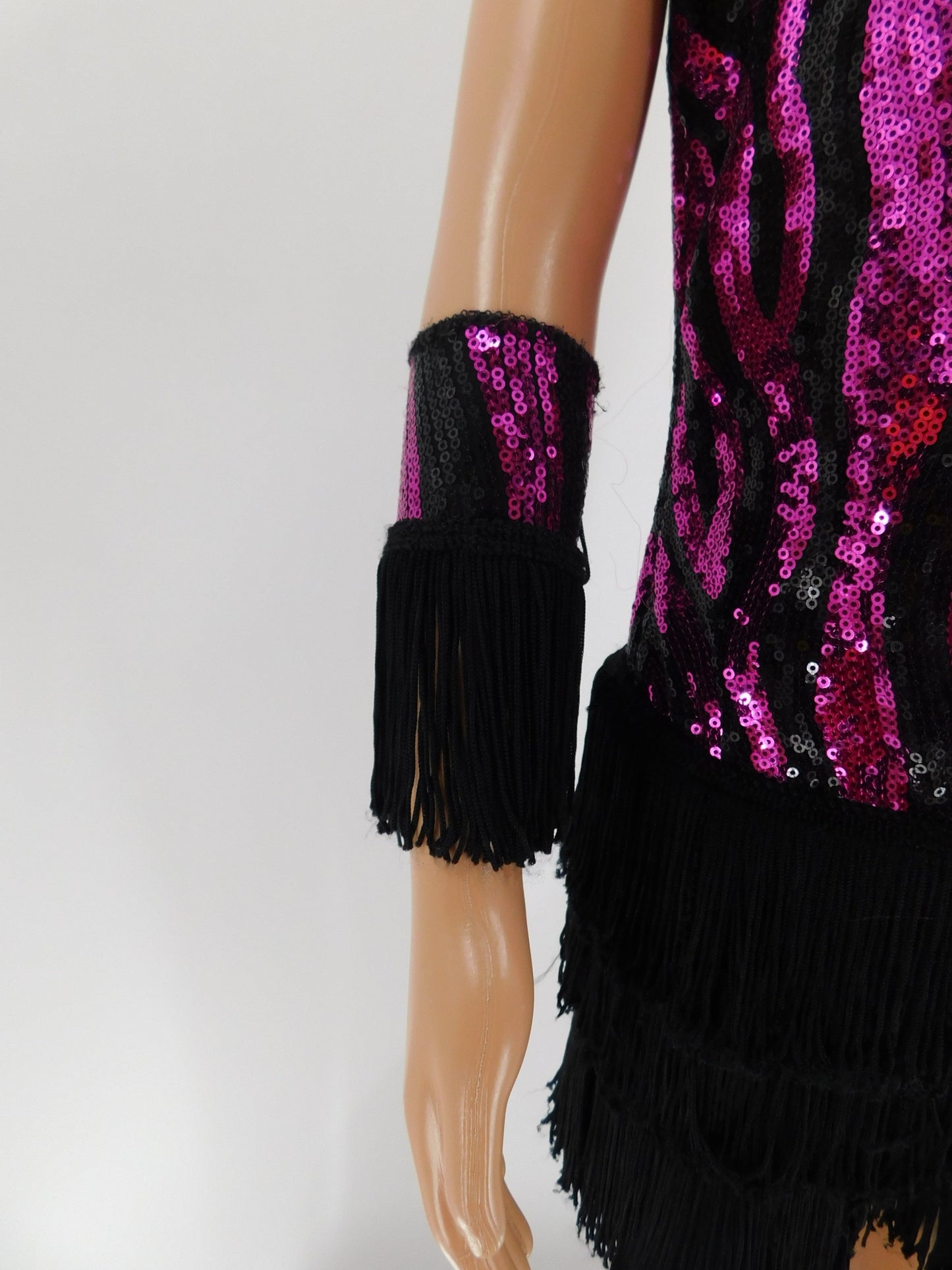Pre-Owned Costume Weissman  5256 Sequin Medium Child Pink Purple  Jazz