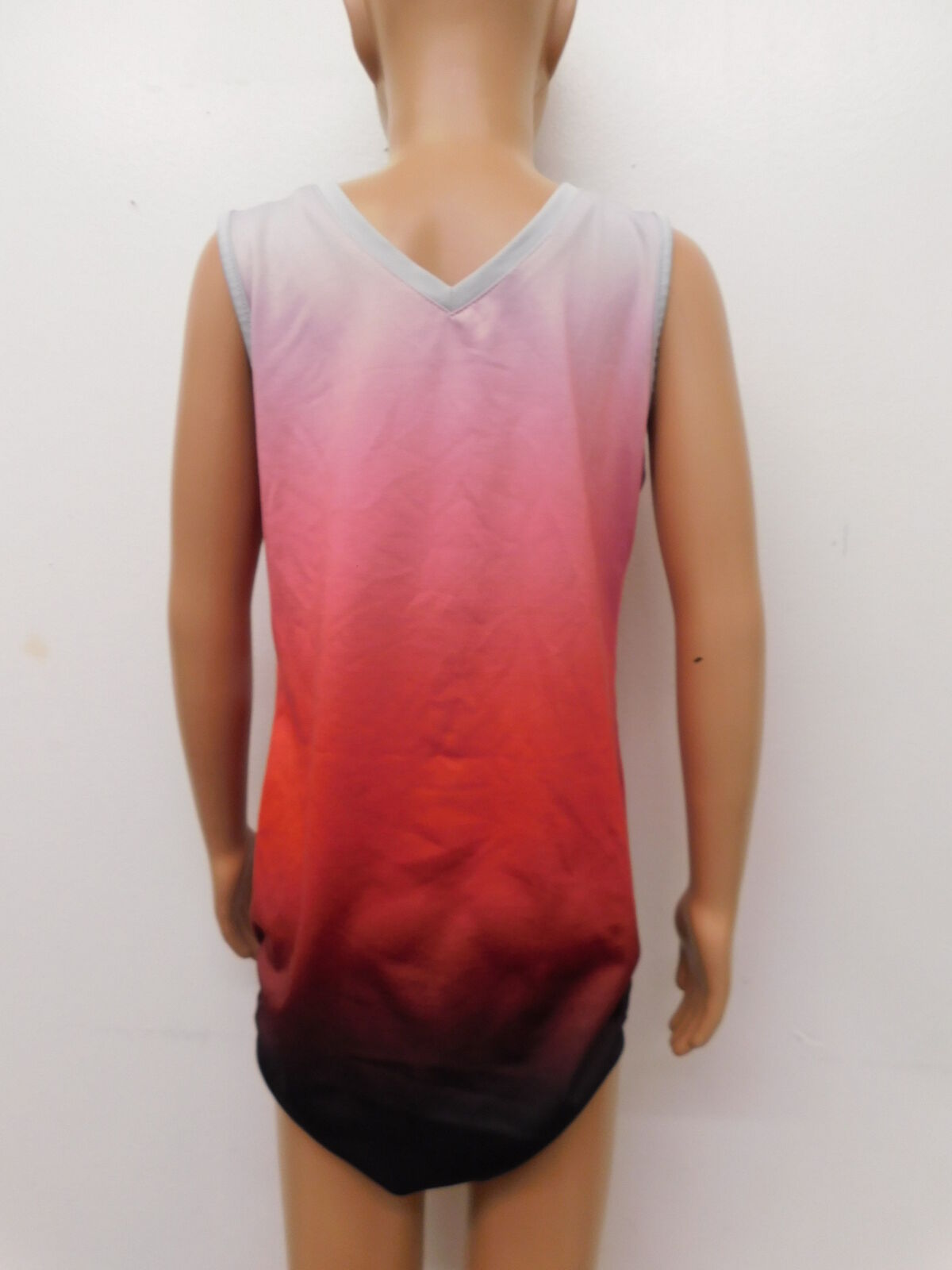 Pre-Owned Leotard Unbranded   Medium Child Red  Gymnastics